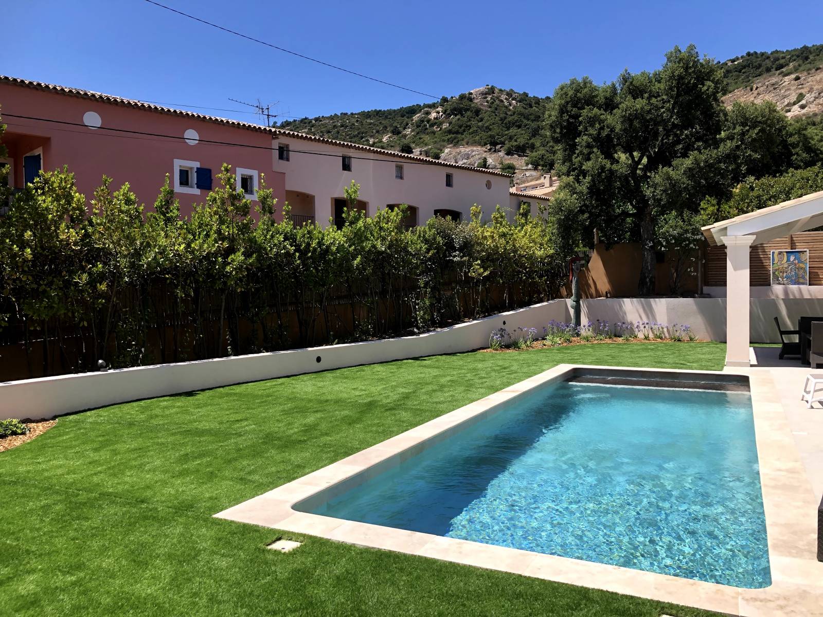 gazon synthétique de luxe sur Frèjus