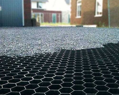 Dalle de stabilisation pour graviers sur Ste Maxime